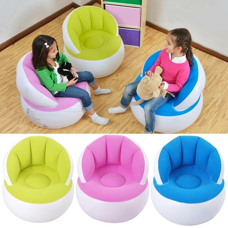 어린이의 새로운 풍선 어린이 아기 양육 고품질의 거실 침실 실내 안전하고 편안한 휴대용 소파 의자
