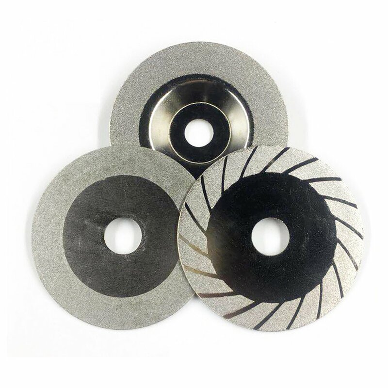 Diamond Grinding Wheel 100MM Cut Off Discs Wheel Glass Cutting Saw Blades Cutting Blades Rotary Abrasive Tools