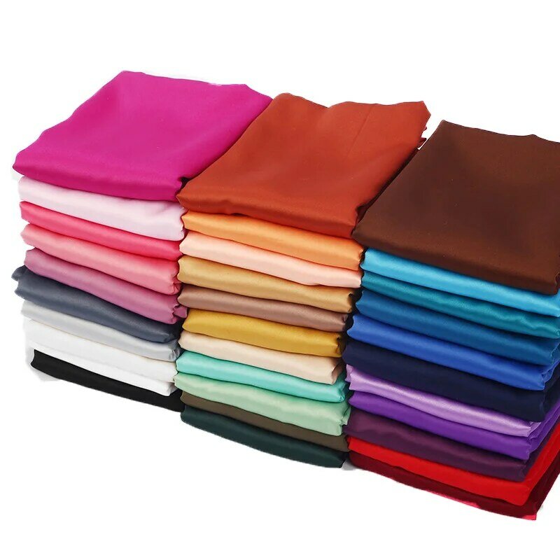 Neue Ankunft Glatte Matt Farbe Satin Schal Schals Plain Solider Farben Satin Hijab Schals