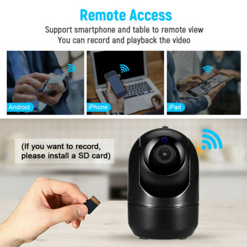 Smart iP Camera HD 1080P Cloud Wireless Outdoor Tracking automatico telecamere di sorveglianza a infrarossi con telecamera Wifi
