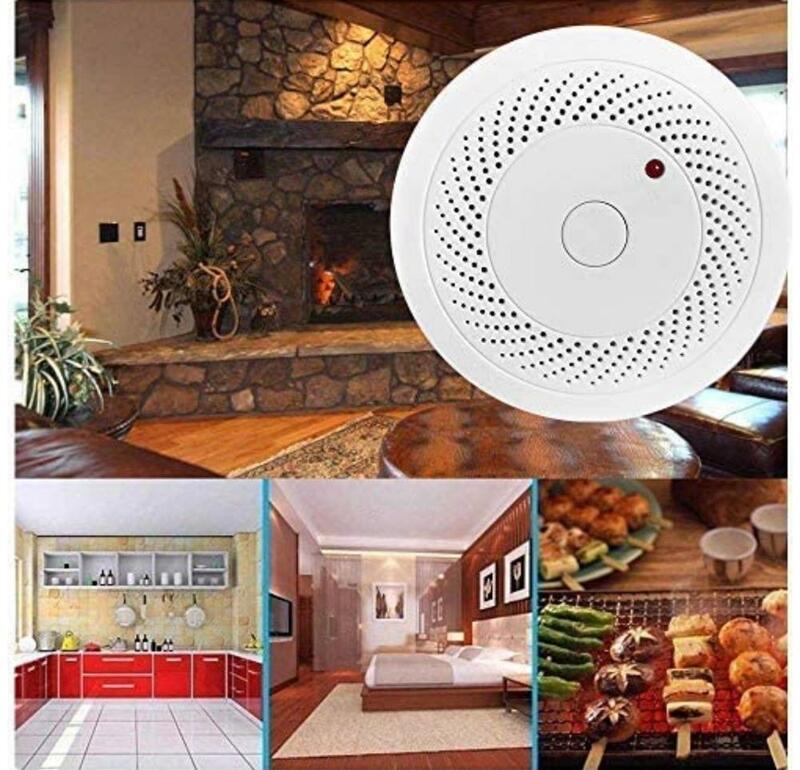 New Smoke Detector Home Security Independent Smoke Fire Detector  Sensor Low Battery Reminder Protect