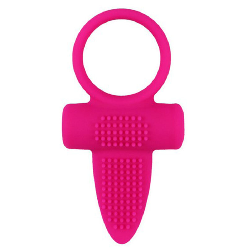 Prostata Massager Masturbation Weiche Zunge Vibrierende Cock Ring Anal Stimulation Penis Ring Für Mann Spielzeug Für Erwachsene