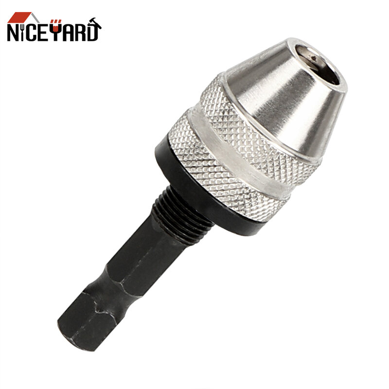 Niceyard 1/4 "Polegada conversor de mandril do bocado de broca do adaptador da mudança rápida 0.3-3.5mm acessórios da ferramenta elétrica hex ferramenta da pata