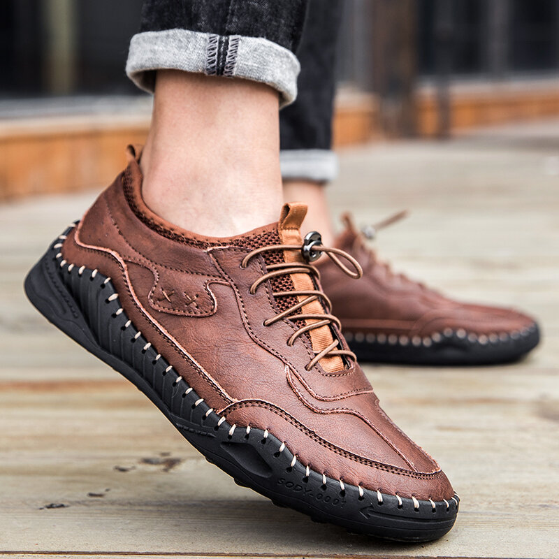 2021 novos sapatos masculinos de luxo marca deslizamento em sapatos de condução moda artesanal couro sapatos casuais mocassins clássicos tamanho grande