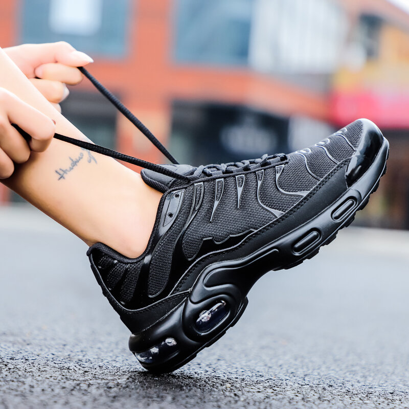 Zapatillas deportivas Air Cushion para hombre, zapatos informales a la moda, ligeras, para correr, caminar al aire libre, Unisex, Size36-46