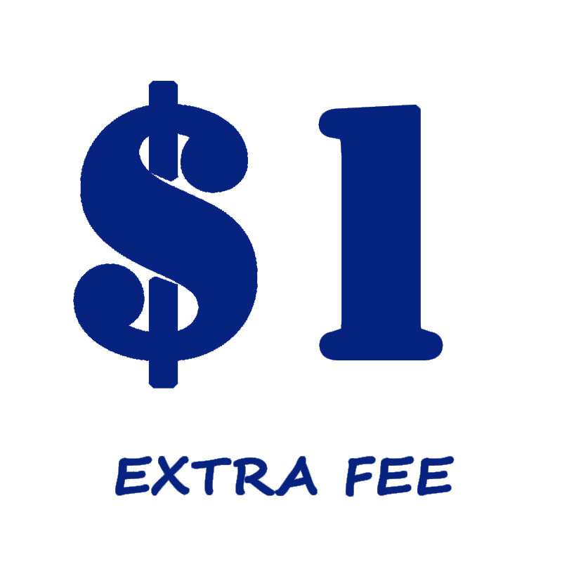 Extra Vergoeding, Voor Extra Aangepaste Logo, Verzendkosten