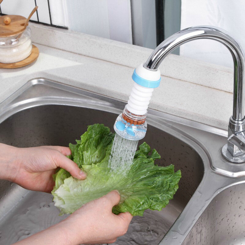 ก๊อกน้ำห้องครัว Splash-Proof Tap น้ำกรองน้ำกรองหัวฉีดกรองน้ำ Saver อุปกรณ์ครัว