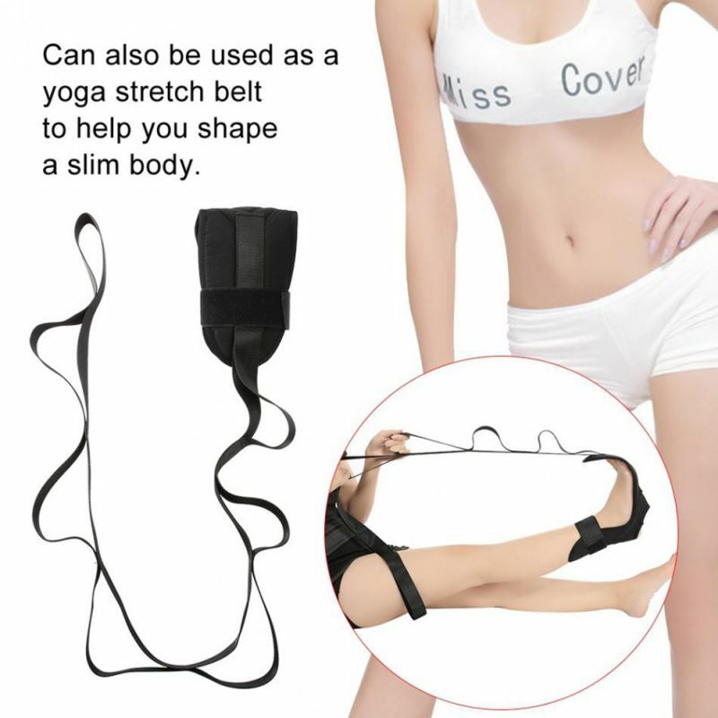 Yoga Lacing Belt Fitness Stretch Belt Auxiliary Ankle Ligament Stretcher Anti-Gravity Aerial Hammock Accessories