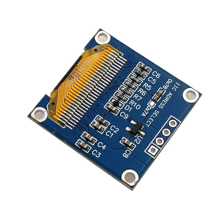 0.96 cal IIC Serial niebieski moduł wyświetlacza OLED 128X64 I2C SSD1306 12864 LCD plansza 0.96 "dla Arduino
