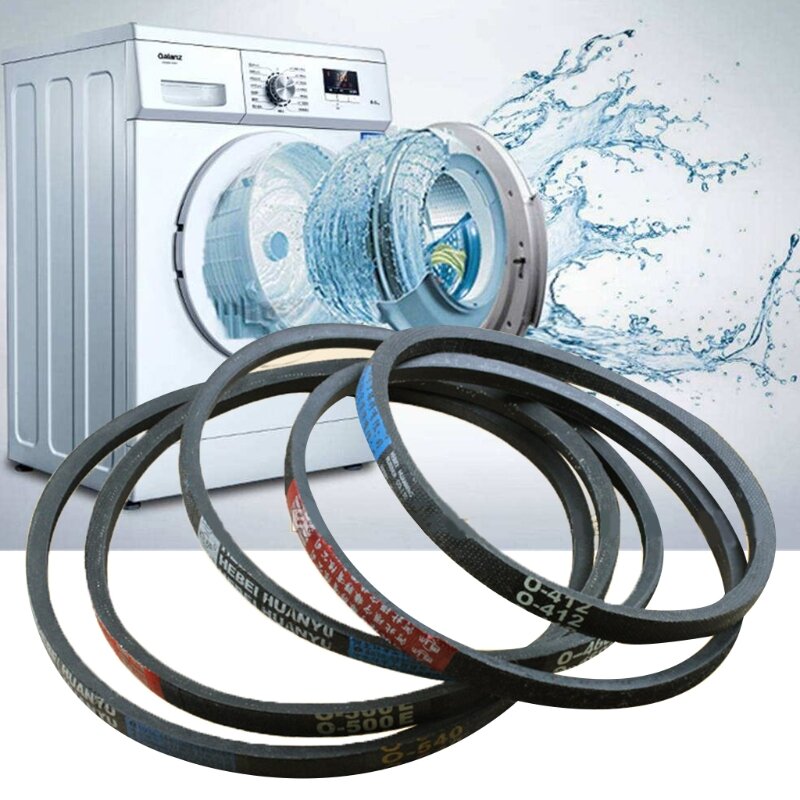 CPDD-correa de transmisión de varios tamaños para lavadora, banda de transmisión tipo O de bucle cerrado, color negro