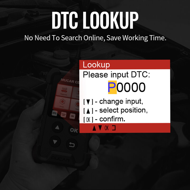 MUCAR CDL20 skaner Obd2 samochodowe narzędzie diagnostyczne dla wszystkie samochody sprawdź analizator silnika światło DTC wyszukiwanie czytnik kodów błędów