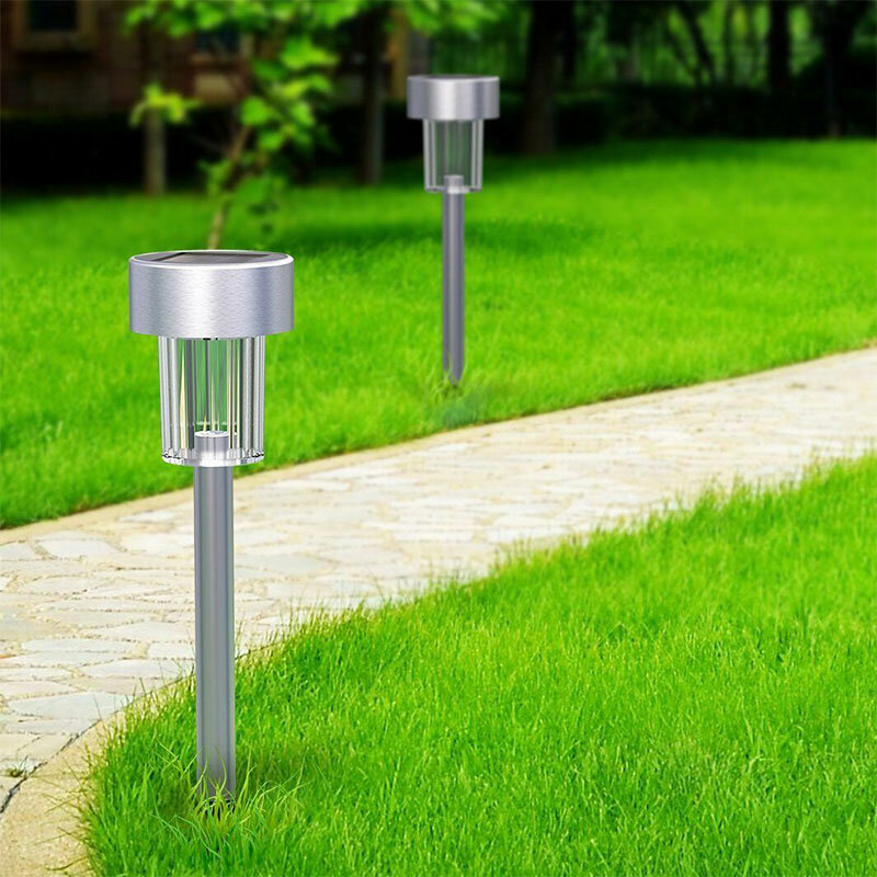 20 Pack Solartuinlamp Outdoor Solar Lamp Waterdicht Landschap Gazon Verlichting Voor Pathway Patio Yard Gazon Decoratie