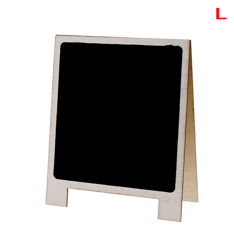 Desktop Schreiben Boards Holz Tabletop Tafel Doppelseitige Tafel Nachricht Bord Schreibwaren Büro Liefert Größe L