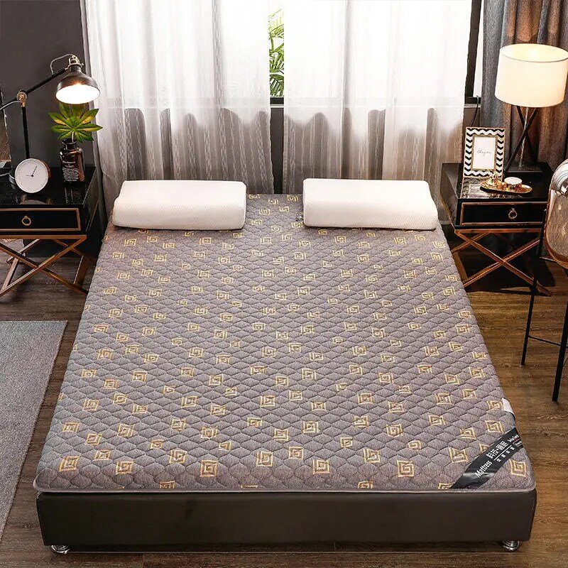 Qualidade coir látex esteira colchas 120200 200 único cama de casal tatami piso colchão duro topper