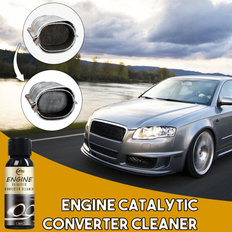 NEW Engine Catalytic Converter Cleaner Engine Cleaning Agent Car Engine Carbon Removal Anti-Wear Car Clean Car Accessories TSLM1