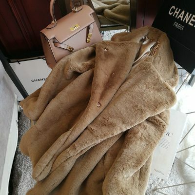 Tao Ting Li Na New Style High-end Fashion Women Faux Fur Coat S92