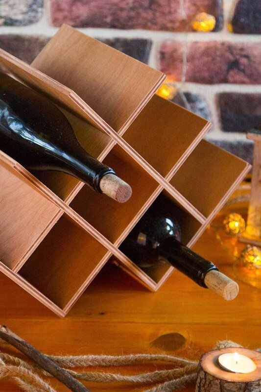 100ไม้ตู้ตกแต่งสีแดงไวน์จัดเก็บข้อมูล Racks ห้องรับแขกตกแต่งตู้ไม้สีแดงไวน์ไวน์