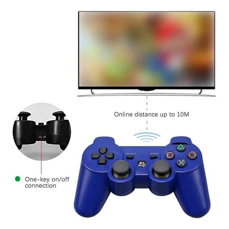 Bluetooth Wireless Gamepad PS3 Joystick For SONY PS3 Gamepad For PC joystick Controller For Playstation 3 Joypad Accessories