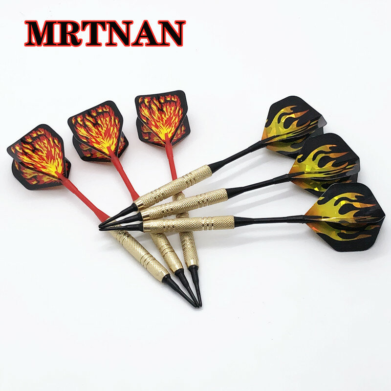 Professional soft darts 3 pieces/set 14g high quality nylon soft tip darts high quality indoor game darts set