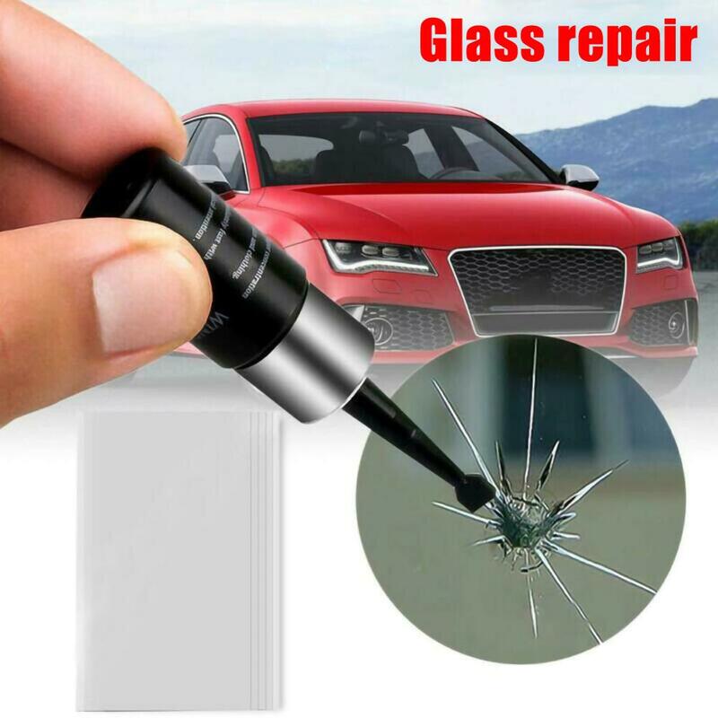 Voorruit Reparatie Kit Automotive Glas Nano Reparatie Vloeistof Auto Vensterglas Crack Chip Reparatieset Venster Screen Curing Lijm Gereedschap