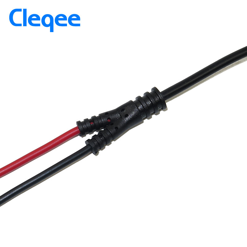 Высококачественный Cleqee P1007 BNC штекер Q9 к двойному крюку зажим тестовый зонд кабельные выводы 120 см