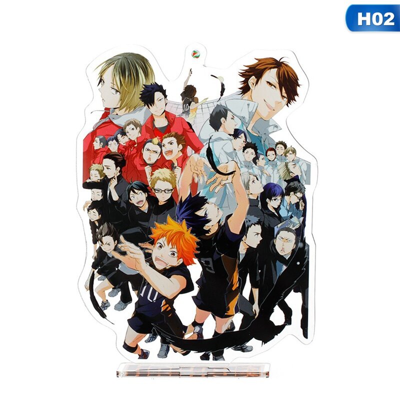 Anime Haikyuu Figures Desk Plate Models Anime Acrylic Stand Model Toys Action Figures Decor Gift Fan Collection