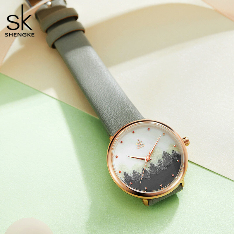 Zegarki damskie moda japonia ruch skórzany pasek kwarcowy zegarek analogowy luksusowe zegarki damskie kobieta zegar Montre Femme