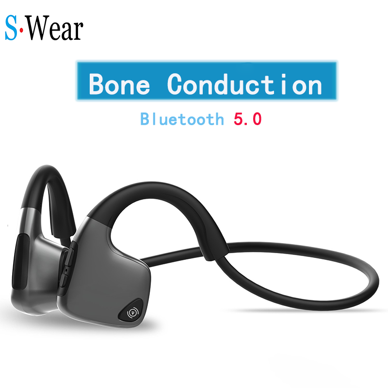 deportes de conducción ósea Bluetooth 5.0 Au Auriculares inalámbricos 