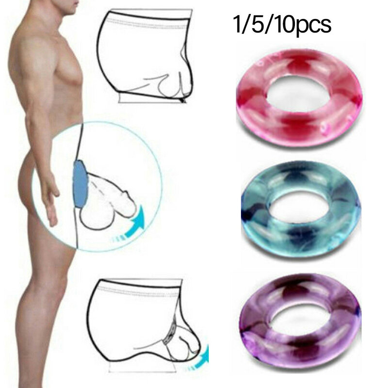 1/5/10Pcs Mannen Transparante Slips Zachte Hoge Elastische String C-Band Ring Cirkel Ondergoed mannelijke Sexy C-Band Onderbroek