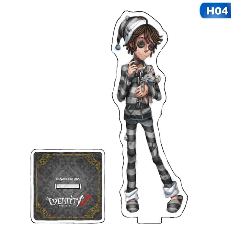 Jogo quinta identidade acrílico suporte figura decoração do desktop jogo quinta identidade figura dos desenhos animados modelo ornamento de mesa anime suporte