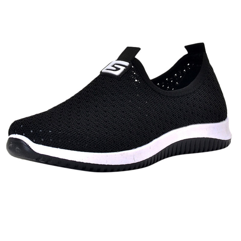 SAGACE Woman casual shoes Breathable 2019 Sneakers Women Shoes Casual Shoes Women Outdoor Travel Slip On Sneakers female Leisure