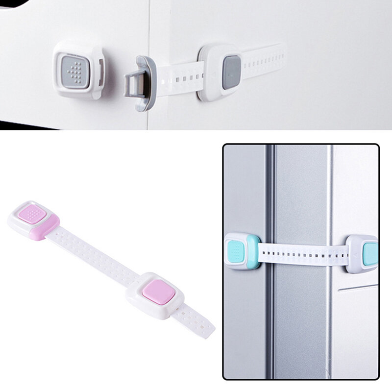 Multiuse Protect Baby Safety Closet Cabinet Drawer Lock Drawer Safety Lock Home Furniture Bathroom Essential Accessory Gadget