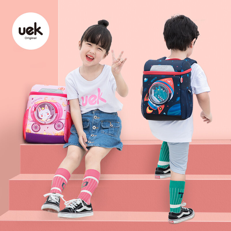 Toddler Backpack Kindergarten Preschool Bag 3D Cute Cartoon Kids Schoolbag for Boys and Girls Interplanetary Princess School Bag