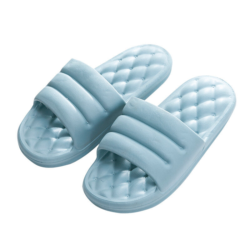 Сланцы женские из ЭВА, пляжные сандалии-слайды с надписью, Нескользящие, мягкая подошва, повседневная обувь для пар, для лета