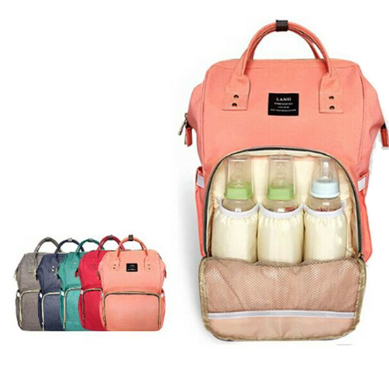 ランドアップデート-マタニティおむつバッグ,大容量ベビーバッグ,トラベルバッグ,ベビーケア用母乳育児バッグ
