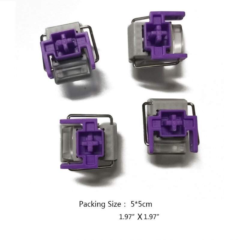 4 Pièces Razer Violet Commutateurs Optiques Hot Swap Interrupteur pour Razer Huntsman Elite Gaming Commutateurs Mécaniques de Clavier de Livraison Directe
