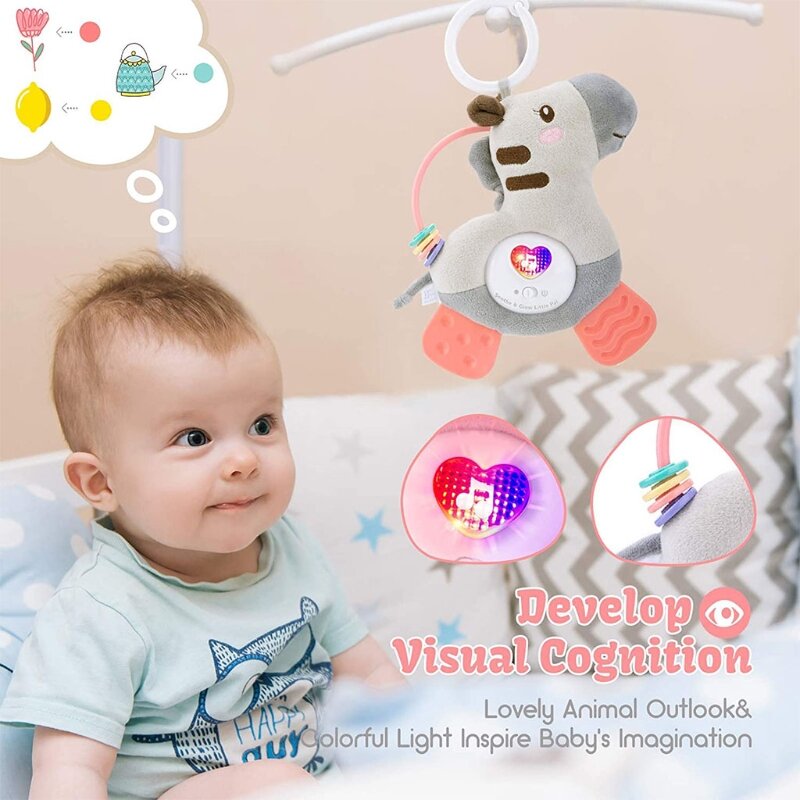 D7WF Baby Mooie Soft Toy Animal Stress Veilig Begeleiden Niet Giftig Speelgoed Voor Zuigelingen Party Verjaardag Presenteert