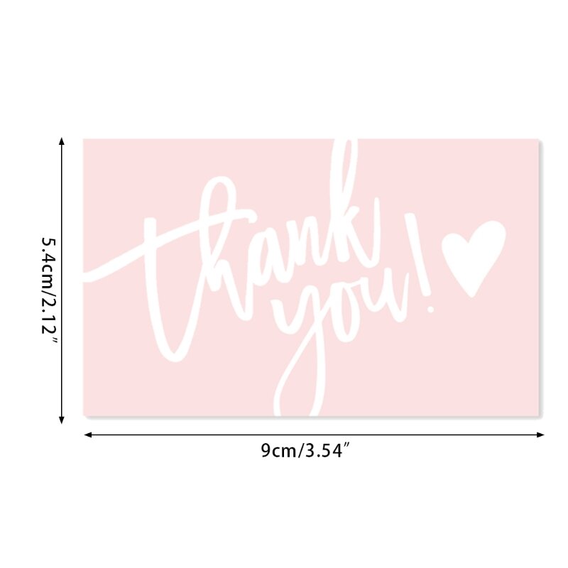 30 Pcs Dankbaar Labels Dank U Kaart Voor Feest, Bruiloft, Baby & Bruids Douche