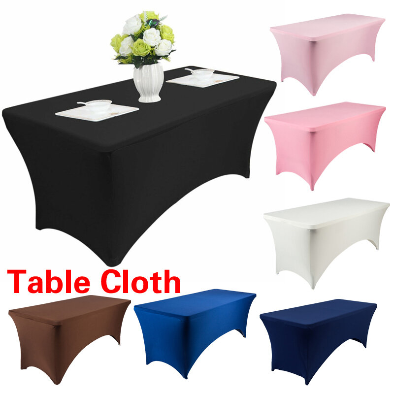 Elastic Table Cloth Cover Birthday Wedding Party Elastic Table Cloth Cover Beauty Salon Massage Elastic Bed Cover