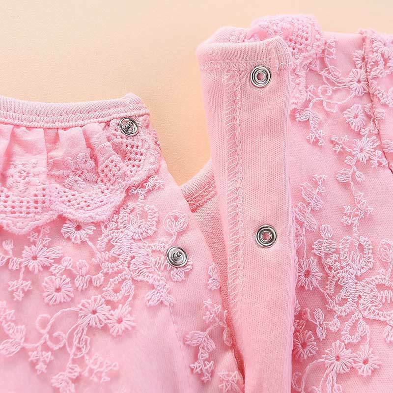 2022 ano novo meninas conjuntos de roupas da criança menina princesa vestido de renda rosa criança festa de casamento do bebê pageant vestidos formais + chapéu