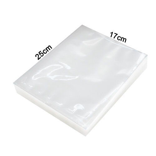 17x25cm-100pcs/lot 질감 콜드 스토리지 진공 인감 포장 기계 유지 식품 신선한 씰링 포장 저장 가방