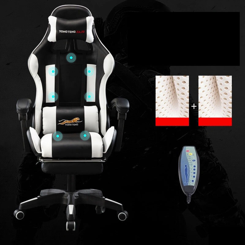 Кресло компьютерное игровое domtwo, искусственная кожа, цвет в ассортименте, 1 шт