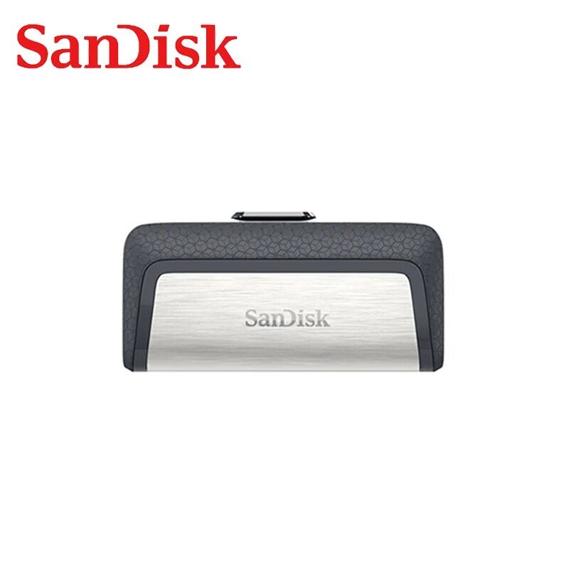 Sandisk pen drive u disk, sddc2 usb 3.0 otg flash drive gb 256gb 128gb 64gb 32gb pen drive bastão de memória para pc/android tipo-c