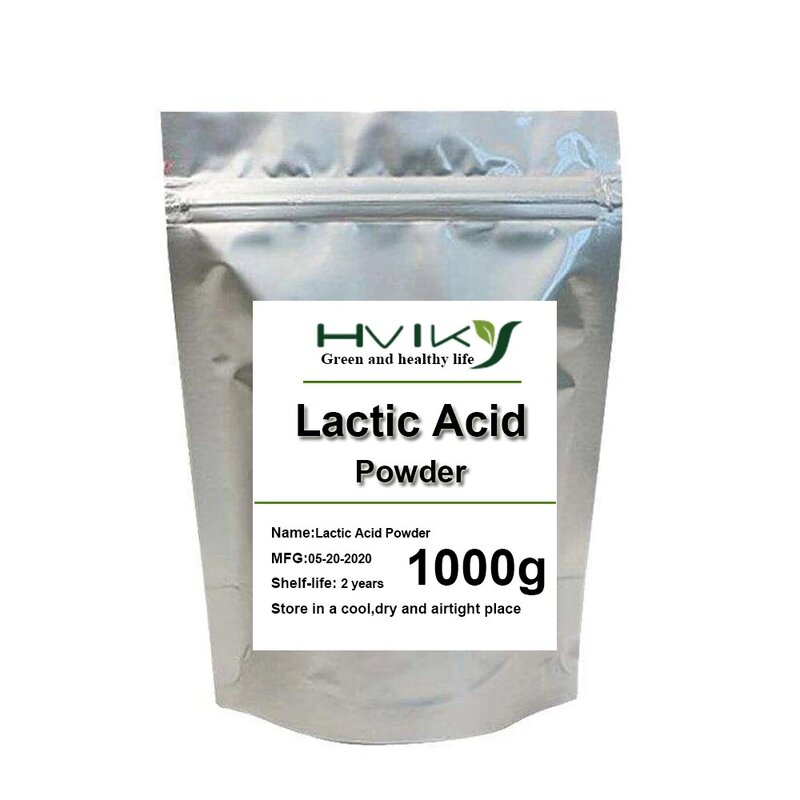 Extracto de polvo de ácido láctico, exfoliante para la piel, hidratante y resistente al envejecimiento