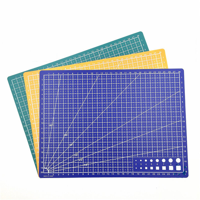 A3 tapete de corte de pvc deskpad retalhos almofada de corte durável diy ferramentas artesanais scrapbooking auto-cura placa de corte kits de ferramentas de arte