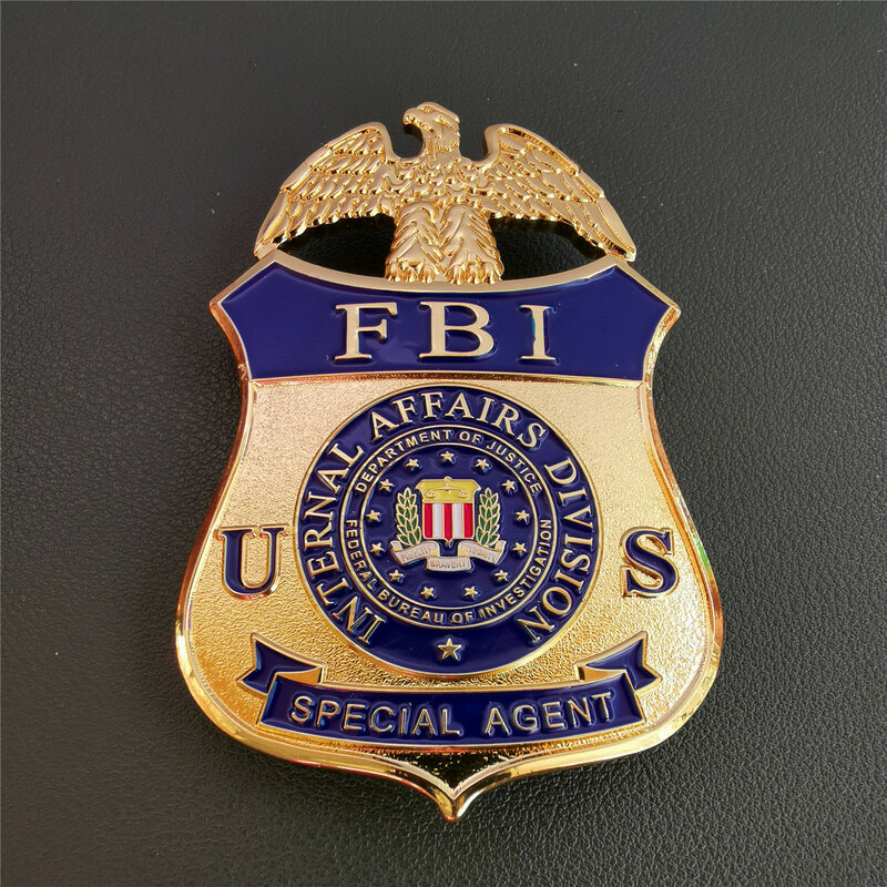 Agente/insignia de investigación interna, nacional, estadounidense, 1:1