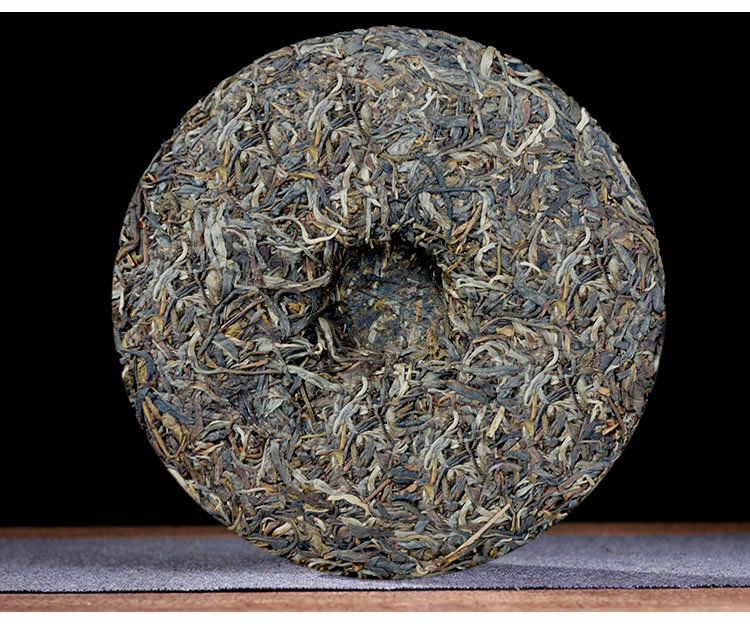 2011 يونان ألف سنة شجرة Qizibing الشاي الخام بوير الشاي 357 جرام كعكة الشاي ل السيلوليت وتعزيز الهضم شحن مجاني