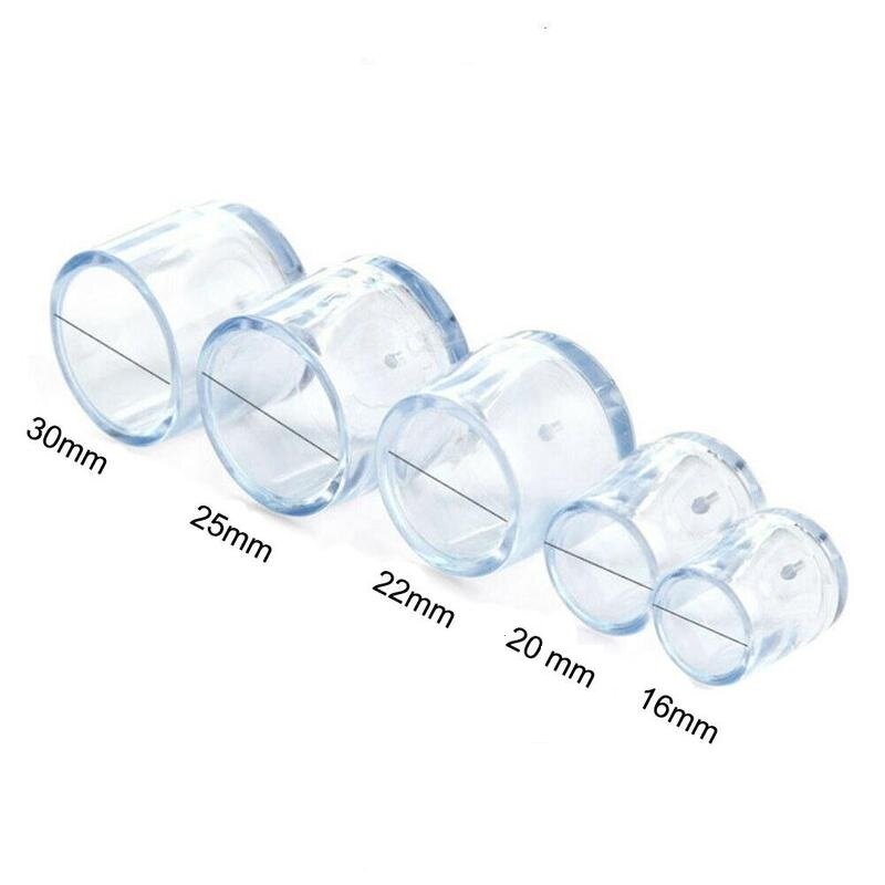 16PCS mobili in gomma sedia tovaglietta Silicone antigraffio protezione tappo tavolo puntale piedi gamba protezione pavimento strumenti per la casa