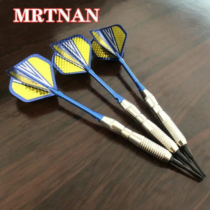 Hot selling professional 3 pieces/set professional 18g indoor soft electronic darts high quality indoor safety soft darts set