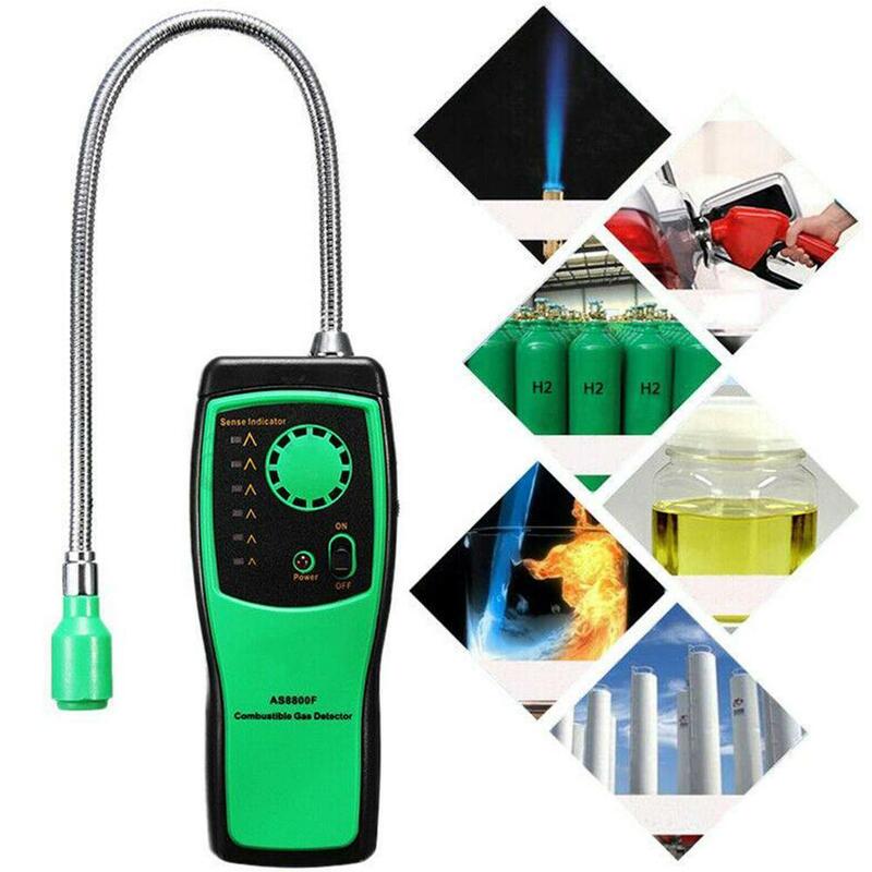 Combustible Gas Detector Flammable Natural Gas Leakage For AS8800F Gas Detector Semiconductor Analyzer Methane Tool Leak Te E0W0